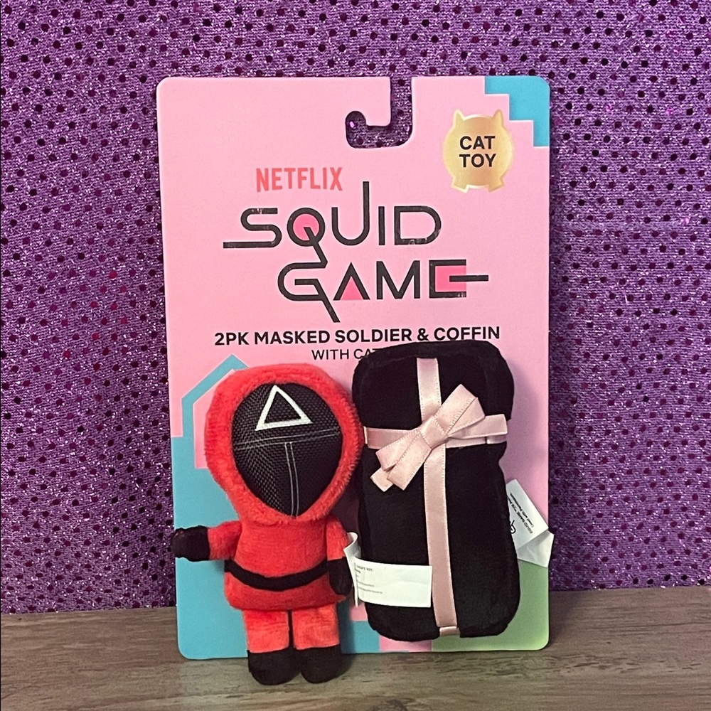 Netflix Squid Game Cat Toy Set